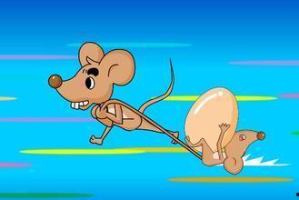 老鼠偷鸡蛋国产动画视频,国产动画的趣味演绎